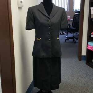 Kasper ASL suit black